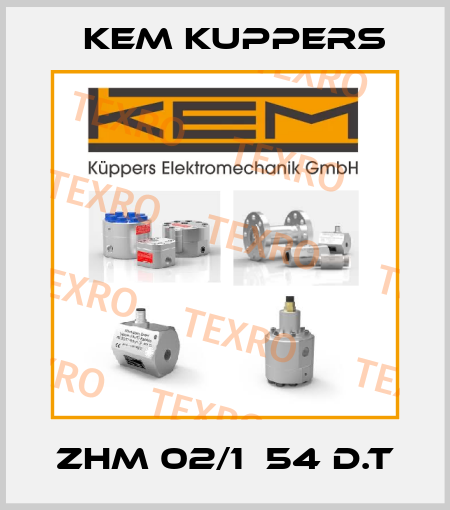ZHM 02/1  54 D.T Kem Kuppers