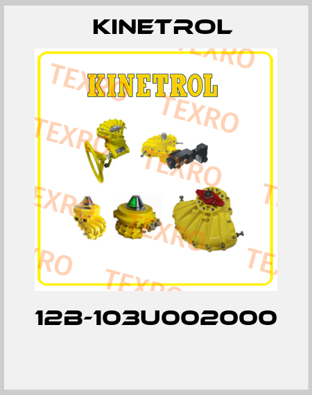 12B-103U002000  Kinetrol
