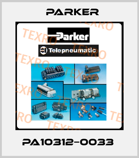 PA10312−0033  Parker