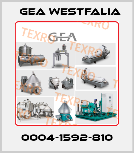 0004-1592-810 Gea Westfalia