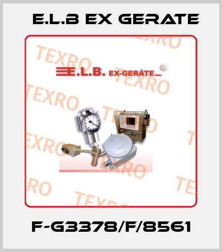 F-G3378/F/8561 E.L.B Ex Gerate