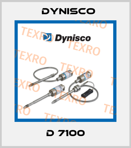 D 7100 Dynisco