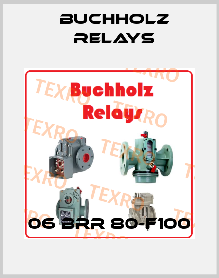 06 BRR 80-F100 Buchholz Relays