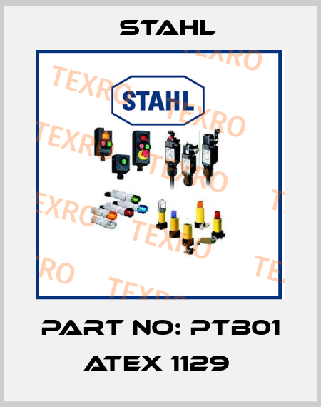 PART NO: PTB01 ATEX 1129  Stahl