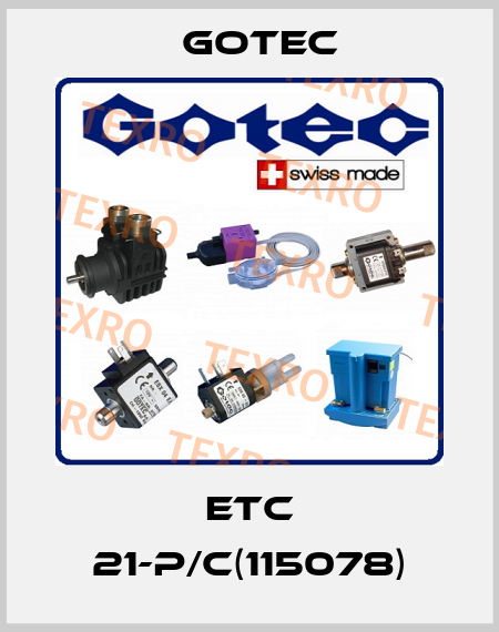 ETC 21-P/C(115078) Gotec