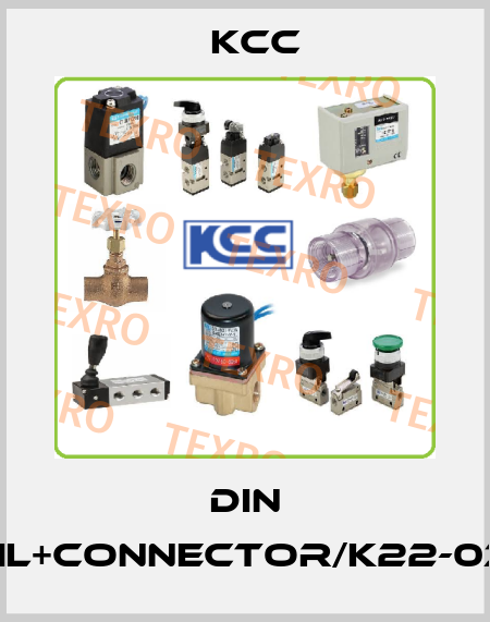 DIN COIL+CONNECTOR/K22-03-D KCC