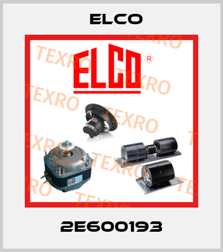 2E600193 Elco