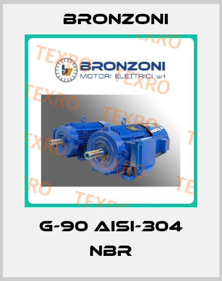 G-90 AISI-304 NBR Bronzoni