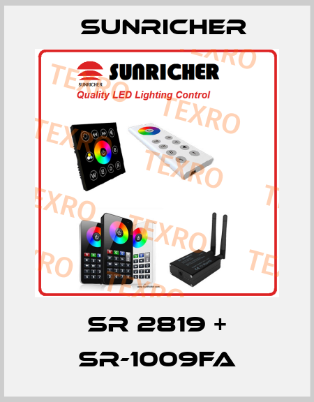 SR 2819 + SR-1009FA Sunricher