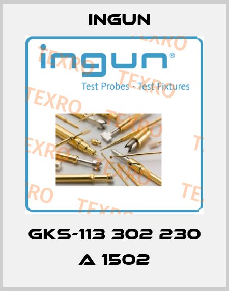GKS-113 302 230 A 1502 Ingun