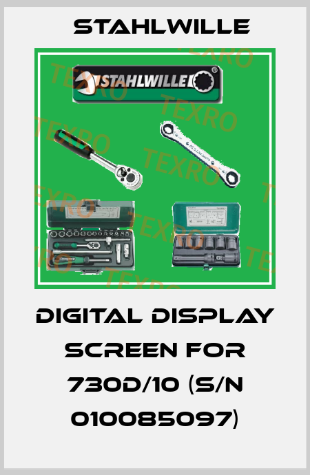 digital display screen for 730D/10 (S/N 010085097) Stahlwille
