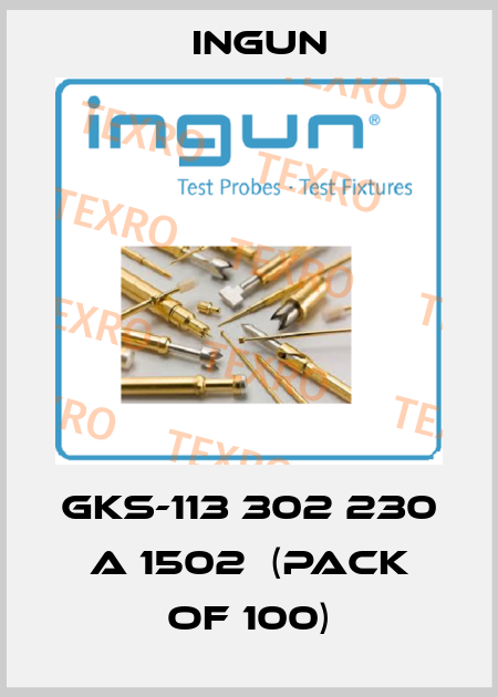 GKS-113 302 230 A 1502  (pack of 100) Ingun