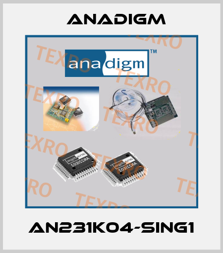 AN231K04-SING1 Anadigm