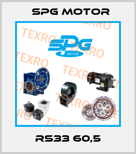 RS33 60,5 Spg Motor