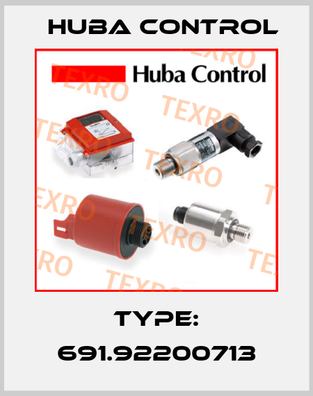 Type: 691.92200713 Huba Control