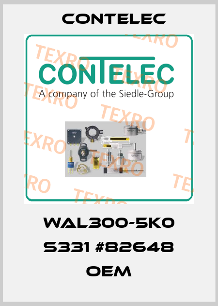 WAL300-5K0 S331 #82648 OEM Contelec