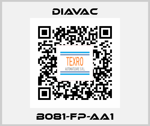 B081-FP-AA1 Diavac