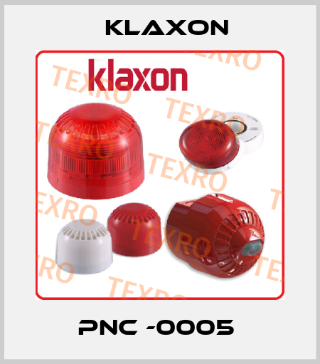 PNC -0005  Klaxon