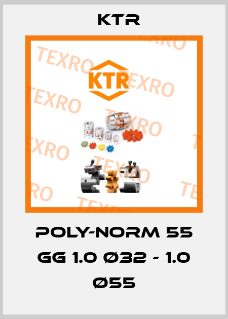 POLY-NORM 55 GG 1.0 Ø32 - 1.0 Ø55 KTR