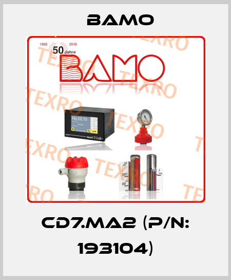 CD7.MA2 (P/N: 193104) Bamo