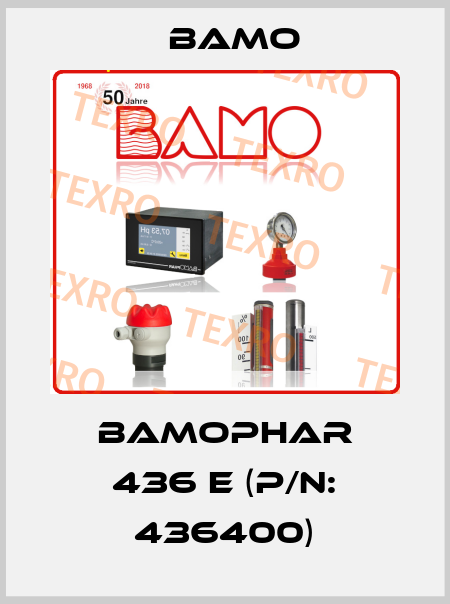 BAMOPHAR 436 E (P/N: 436400) Bamo