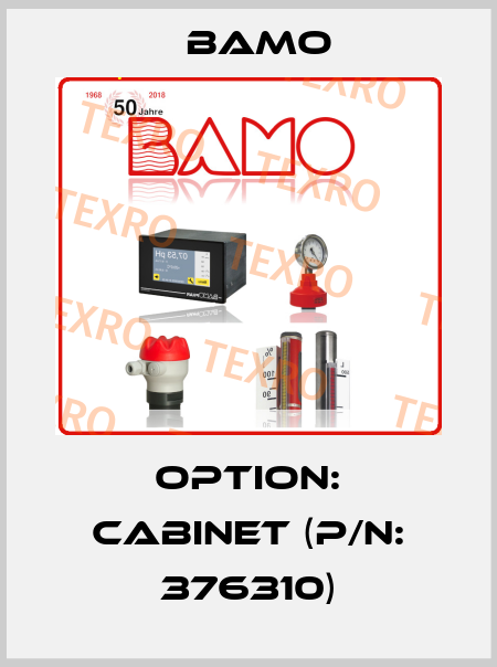 Option: Cabinet (P/N: 376310) Bamo
