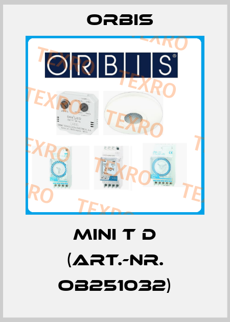 MINI T D (Art.-Nr. OB251032) Orbis