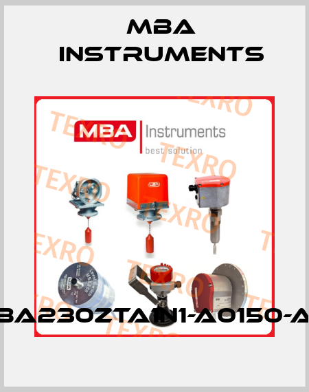 MBA230ZTA1N1-A0150-A-X MBA Instruments
