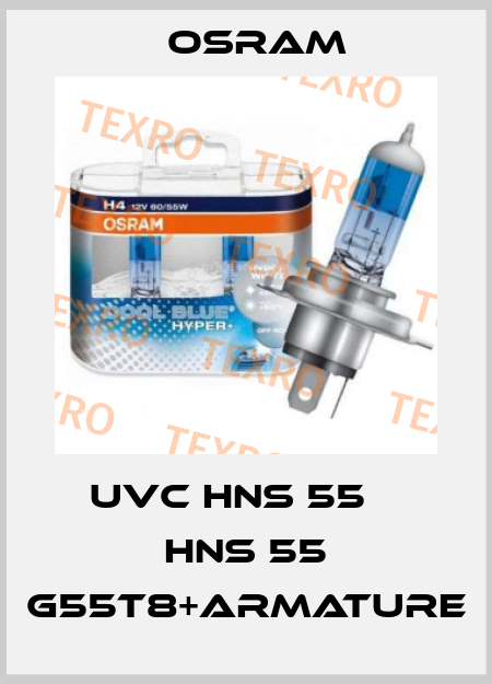 UVC HNS 55    HNS 55 G55T8+ARMATURE Osram
