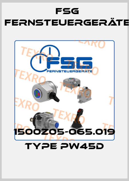 1500Z05-065.019 Type PW45d FSG Fernsteuergeräte