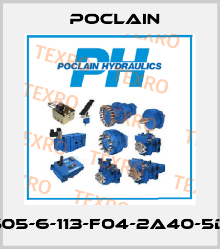 MS05-6-113-F04-2A40-5DEJ Poclain
