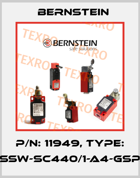 P/N: 11949, Type: SSW-SC440/1-A4-GSP Bernstein