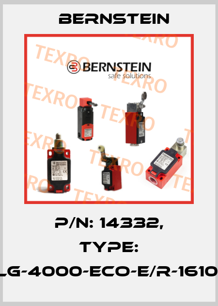 P/N: 14332, Type: SULG-4000-ECO-E/R-1610-30 Bernstein