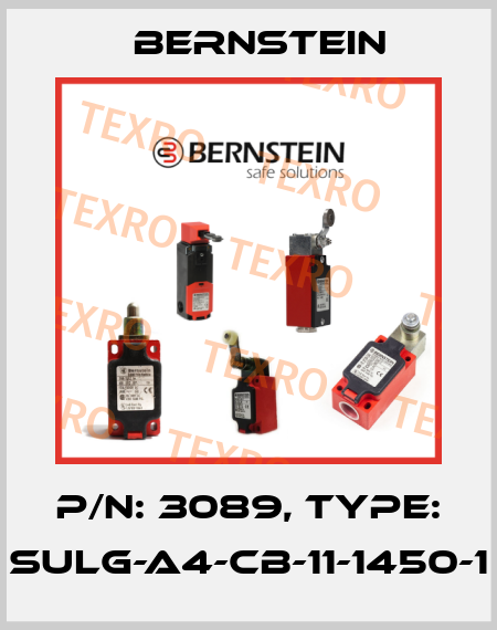P/N: 3089, Type: SULG-A4-CB-11-1450-1 Bernstein