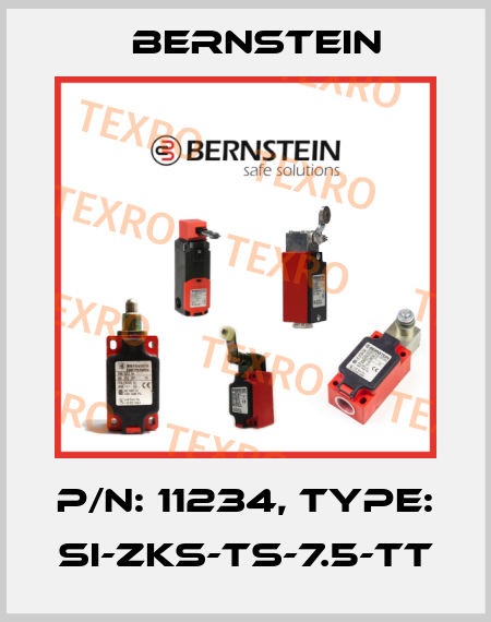 P/N: 11234, Type: SI-ZKS-TS-7.5-TT Bernstein