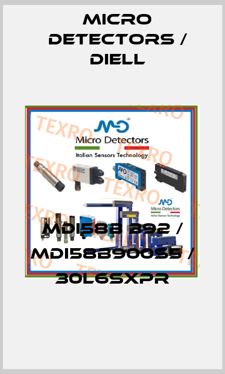 MDI58B 392 / MDI58B900S5 / 30L6SXPR
 Micro Detectors / Diell
