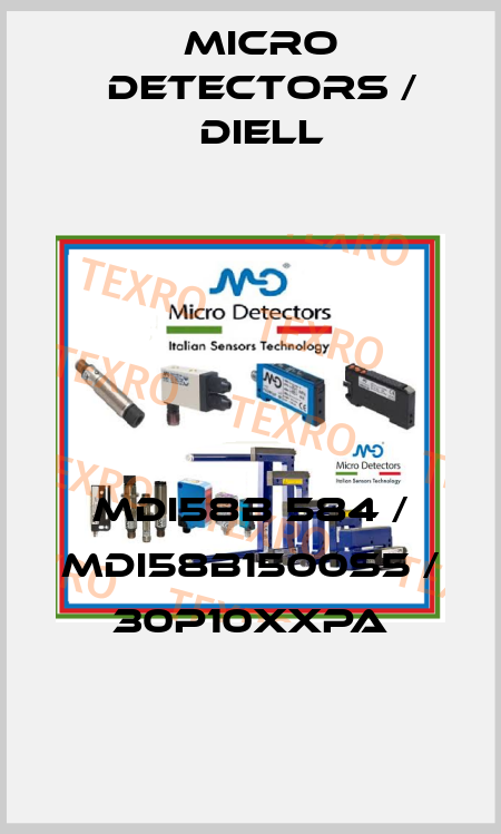 MDI58B 584 / MDI58B1500S5 / 30P10XXPA
 Micro Detectors / Diell