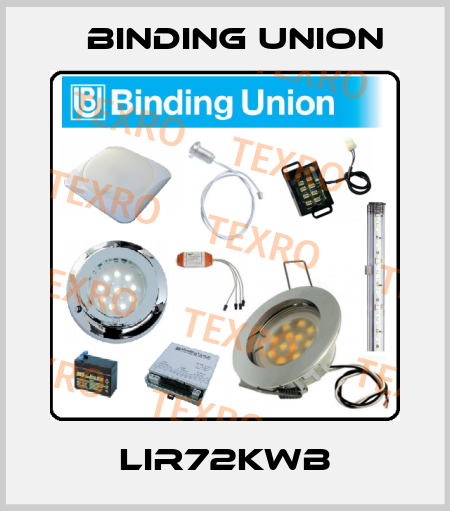 LIR72KWB Binding Union