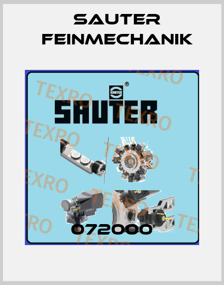 072000 Sauter Feinmechanik