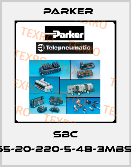 SBC MBSV265-20-220-5-48-3MBS-64-400 Parker