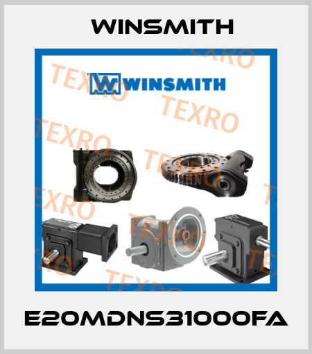 E20MDNS31000FA Winsmith