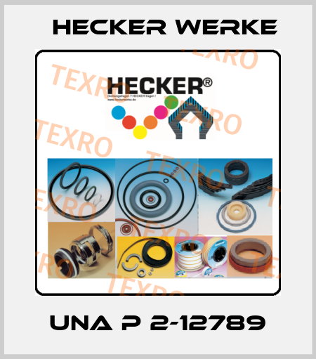 UNA P 2-12789 Hecker Werke