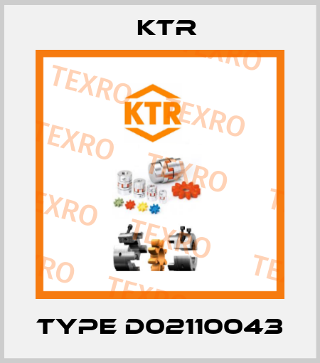 Type D02110043 KTR
