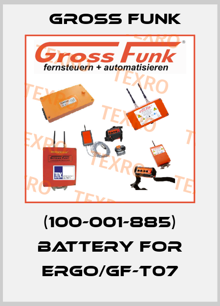 (100-001-885) Battery for ergo/GF-T07 Gross Funk