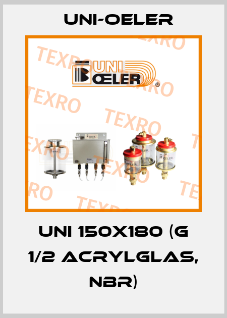 UNI 150x180 (G 1/2 Acrylglas, NBR) Uni-Oeler