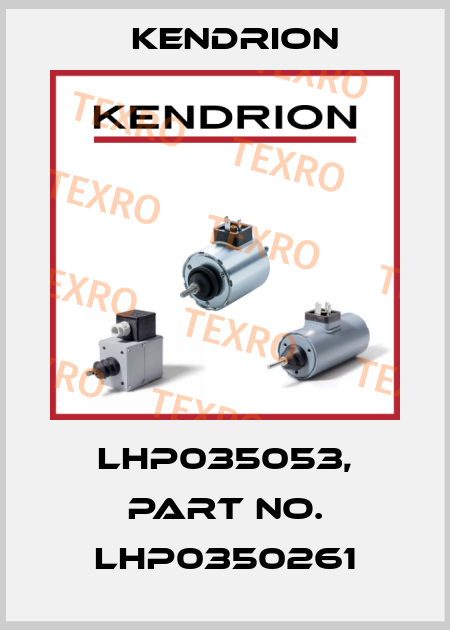 LHP035053, Part no. LHP0350261 Kendrion