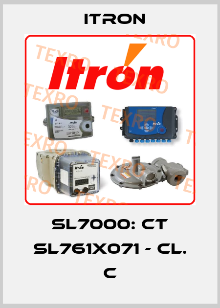 SL7000: CT SL761X071 - CL. C Itron