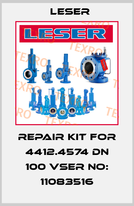 Repair Kit For 4412.4574 DN 100 VSER NO: 11083516 Leser