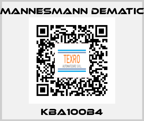 KBA100B4 Mannesmann Dematic
