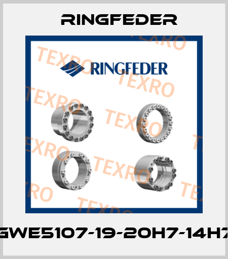 GWE5107-19-20H7-14H7 Ringfeder